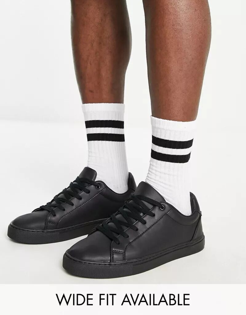

Черные кроссовки ASOS, Серый;черный, Черные кроссовки ASOS