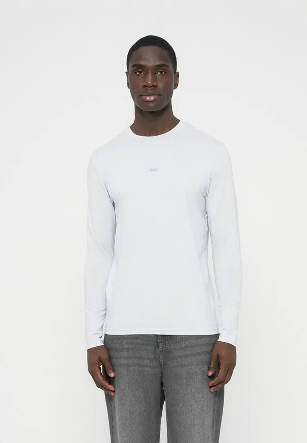 Рубашка с длинными рукавами chark Boss, Light/Pastel Grey