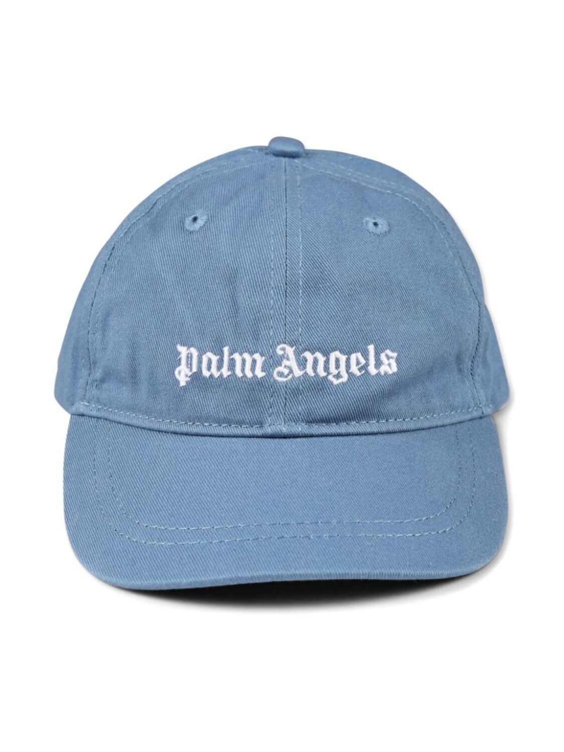 

Бейсболка с вышитым логотипом Palm Angels Kids, синий