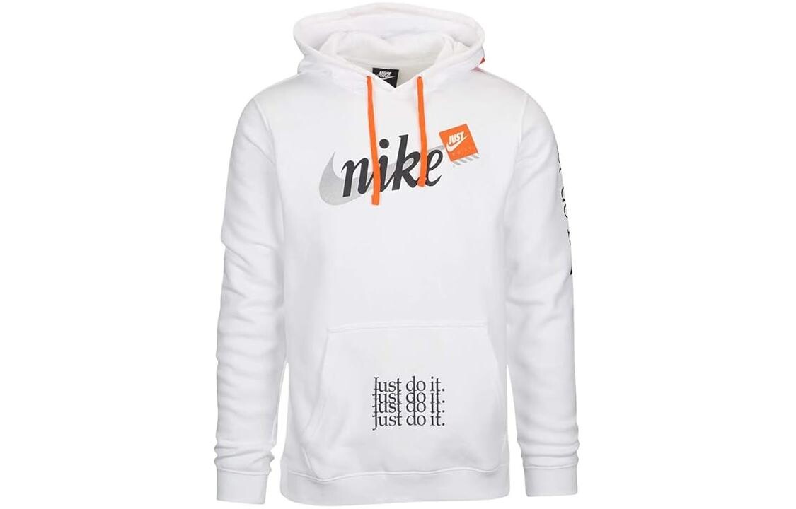 

Одежда Толстовка мужская белая Nike, белый