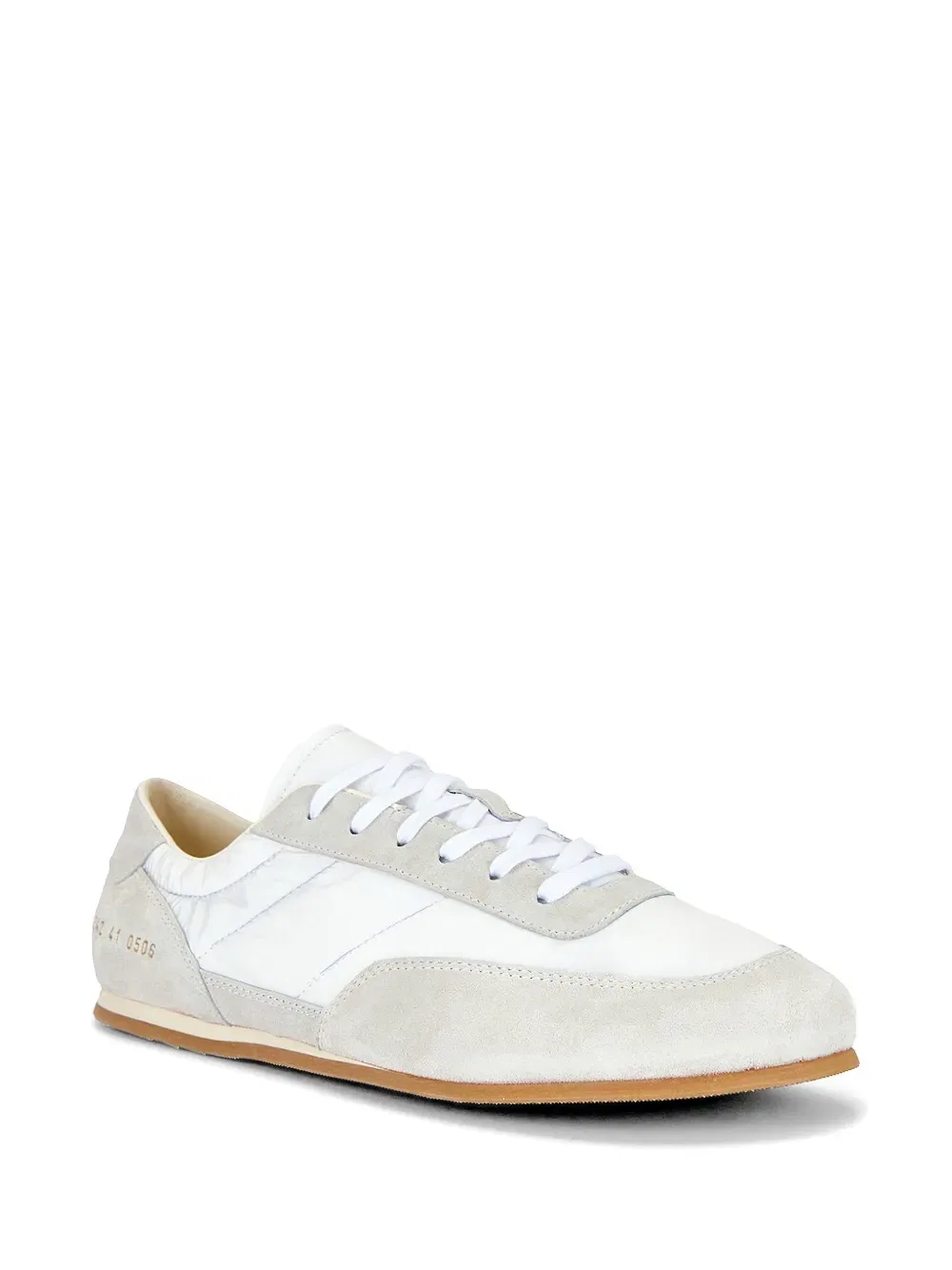 Минималистичные кроссовки с боковыми вставками Common Projects, белый — фото 2