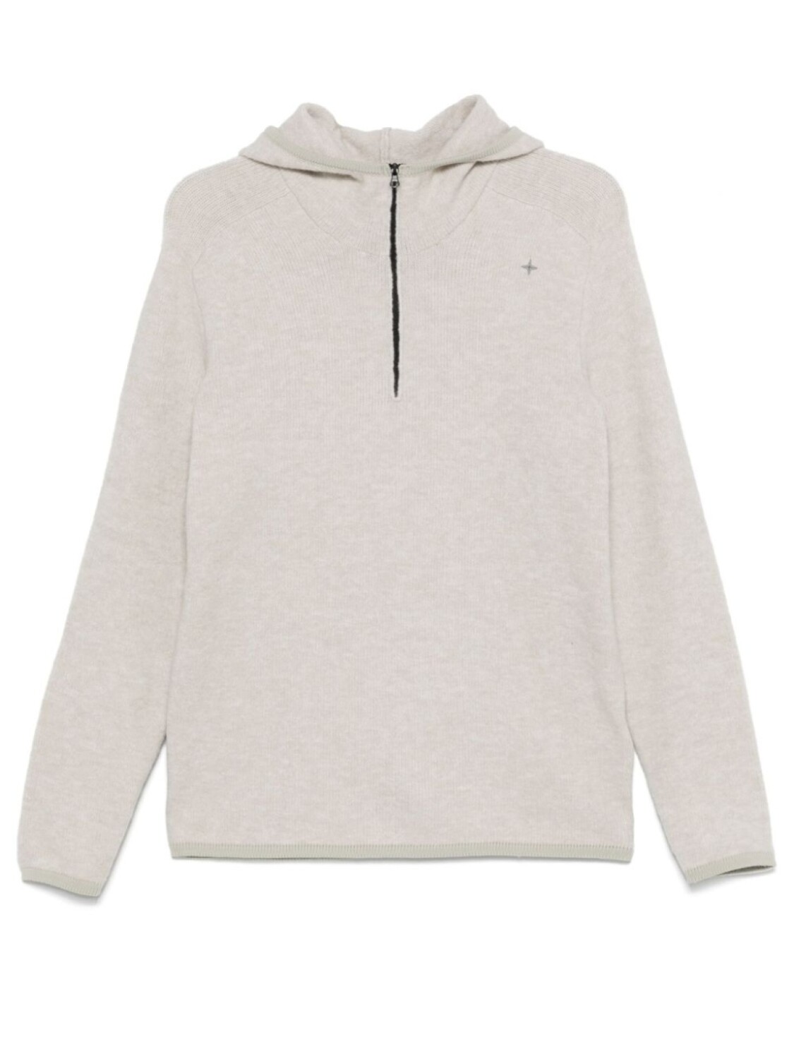 

Трикотажная толстовка с капюшоном Stone Island, нейтральный цвет