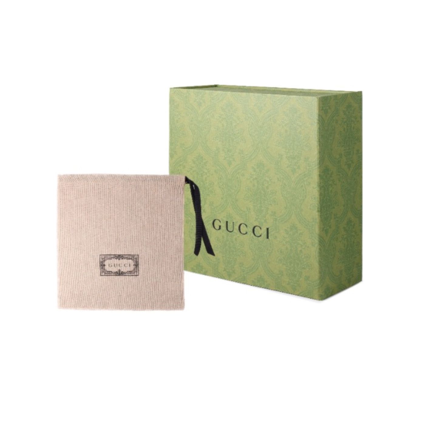 Кожаный ремень Signature с прямоугольной пряжкой GUCCI, черный — фото 4