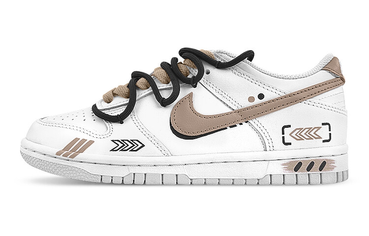 

Кроссовки Nike Dunk Skateboard Shoes Men Low-Top Brown, Коричневый, Кроссовки Nike Dunk Skateboard Shoes Men Low-Top Brown