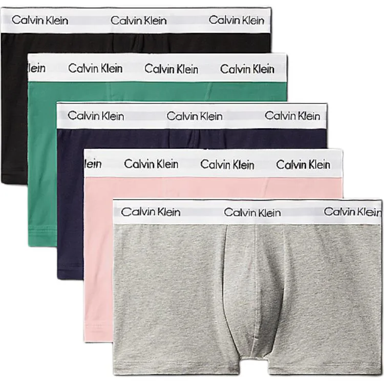 Calvin Klein Трусы боксеры Cotton, набор из 5 штук