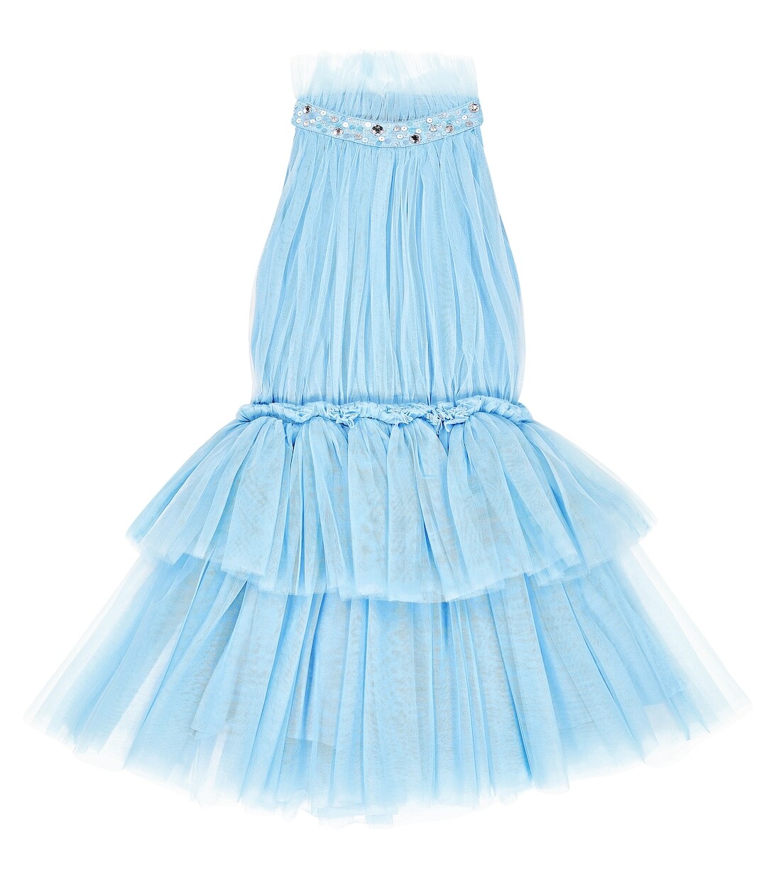 

Украшенное платье из тюля Tutu Du Monde, синий