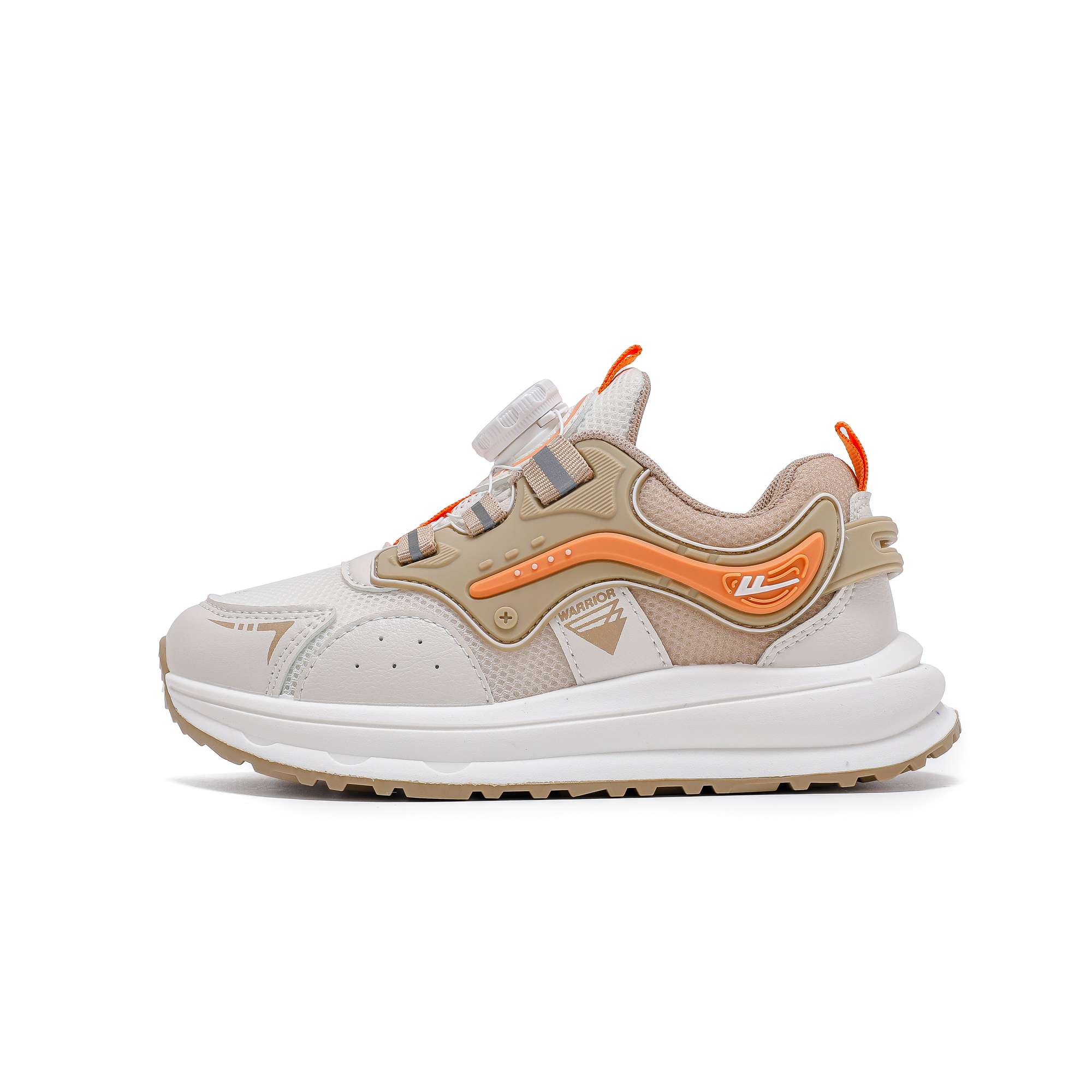 

Низкие детские кроссовки для бега WARRIOR, хаки/бежевый