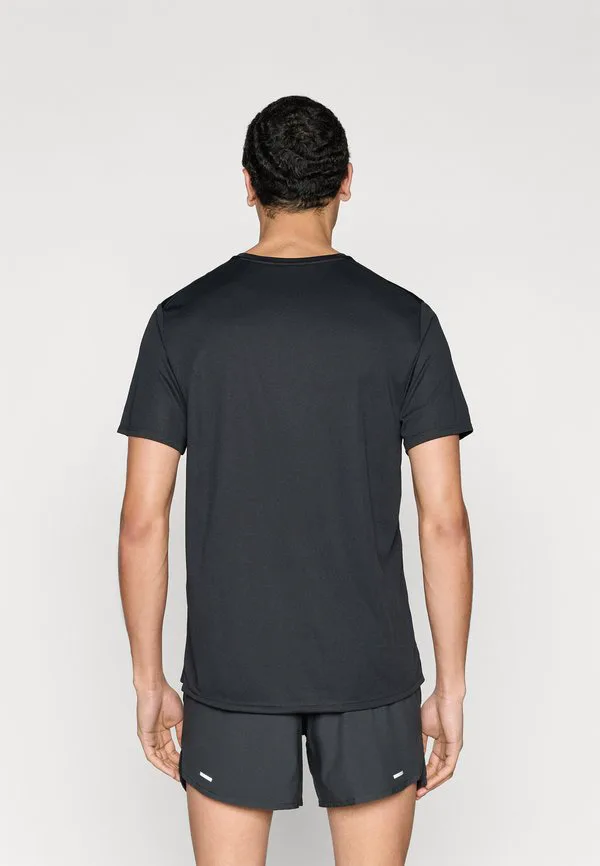 Футболка для бега на милю с элементами спорта Nike Performance, Black/White — фото 3