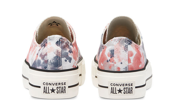 Кроссовки chuck taylor all star platform low 'washed florals' Converse, мультиколор — фото 4