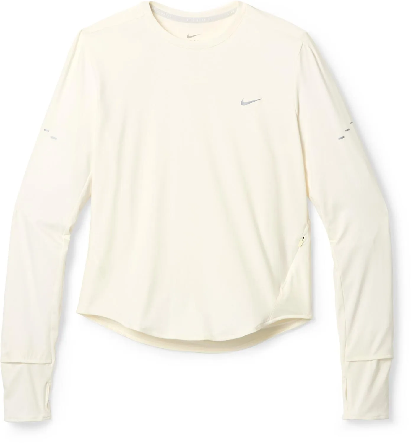 

Футболка с длинными рукавами Swift Dri-FIT UV - Женская Nike, Sail/Reflective Silver