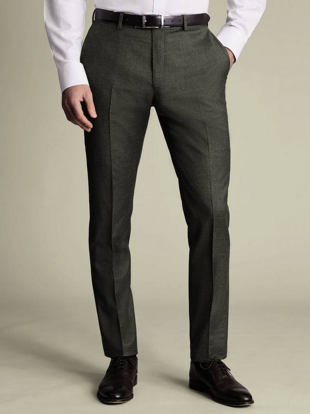 

Брюки от Wool Rich Charles Tyrwhitt, Olive Green