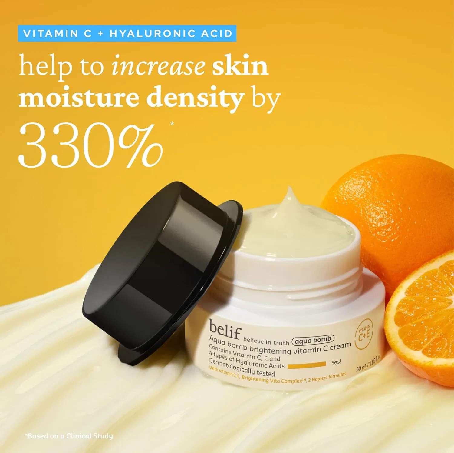 Крем для лица belif — Увлажняющий «Aqua Bomb Brightening Vitamin C» от — фото 4