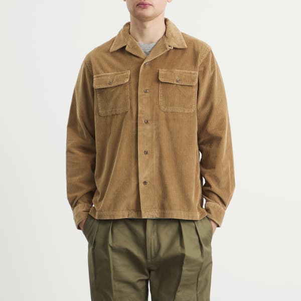 Вельветовая рубашка Polo Ralph Lauren, Golden Brown — фото 2