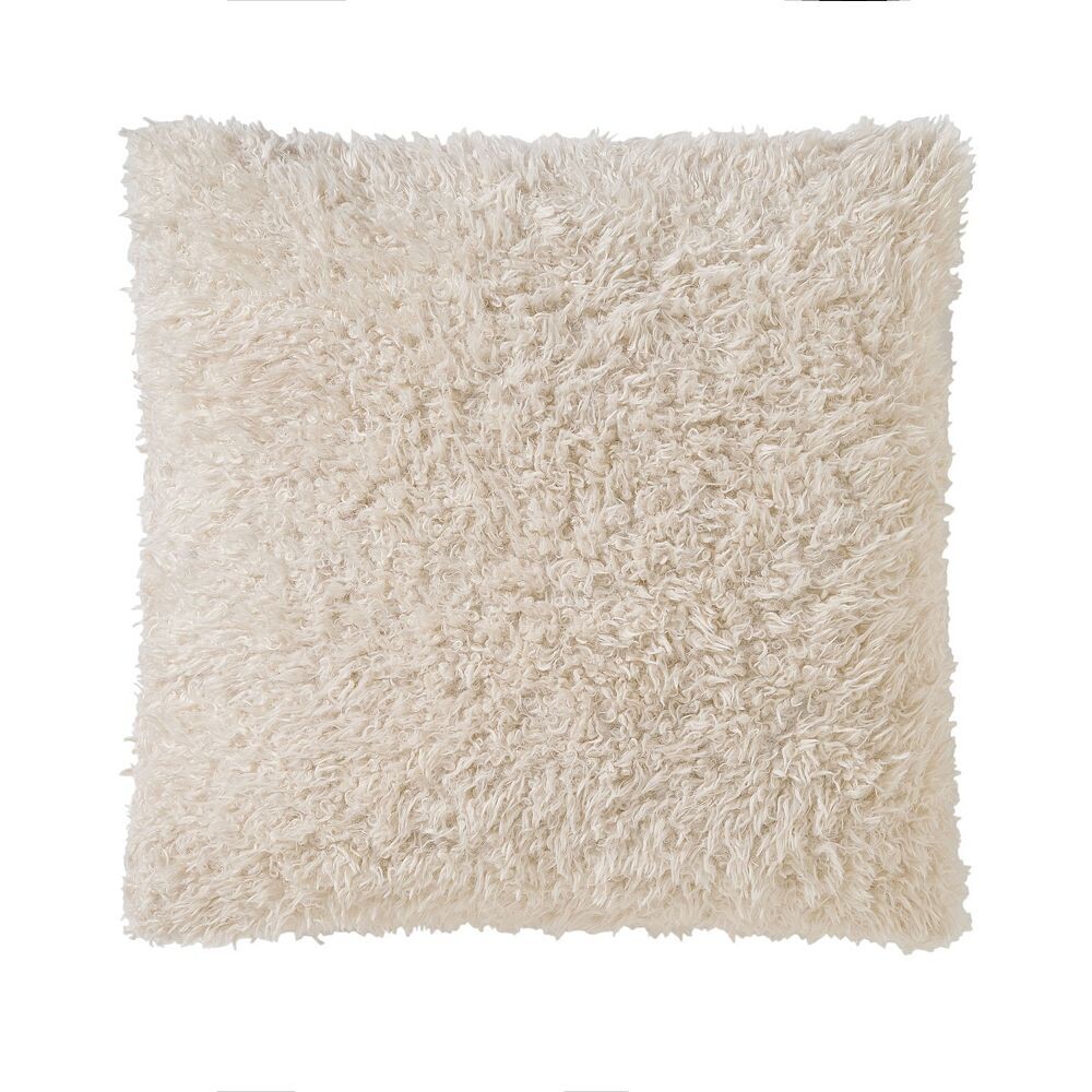 

Декоративная подушка из искусственного меха Cuddl Duds, цвет Ivory