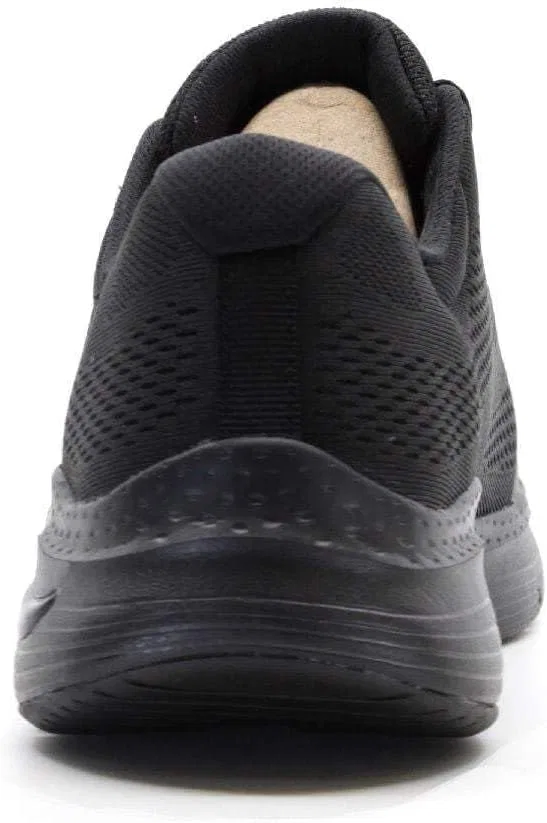 Мужские кроссовки Skechers 232404 BBK, Black Knit, Black Synthetic Trim — фото 3
