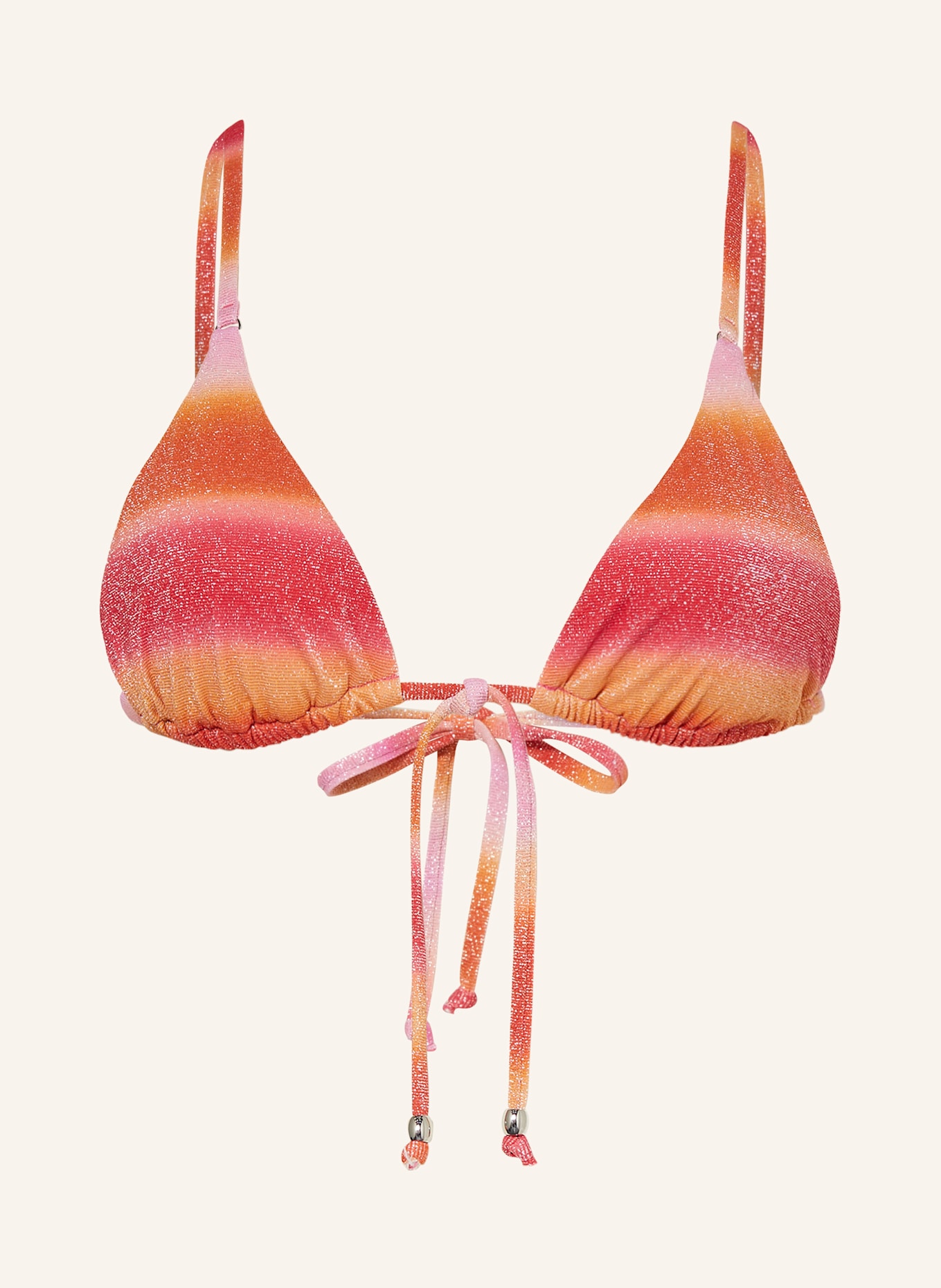 

Треугольный бикини-топ с блестящей пряжей Seafolly, мультиколор