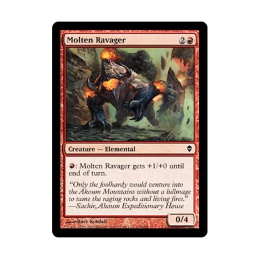 

CCG Огненный опустошитель (С) (фольга), MTG - Zendikar