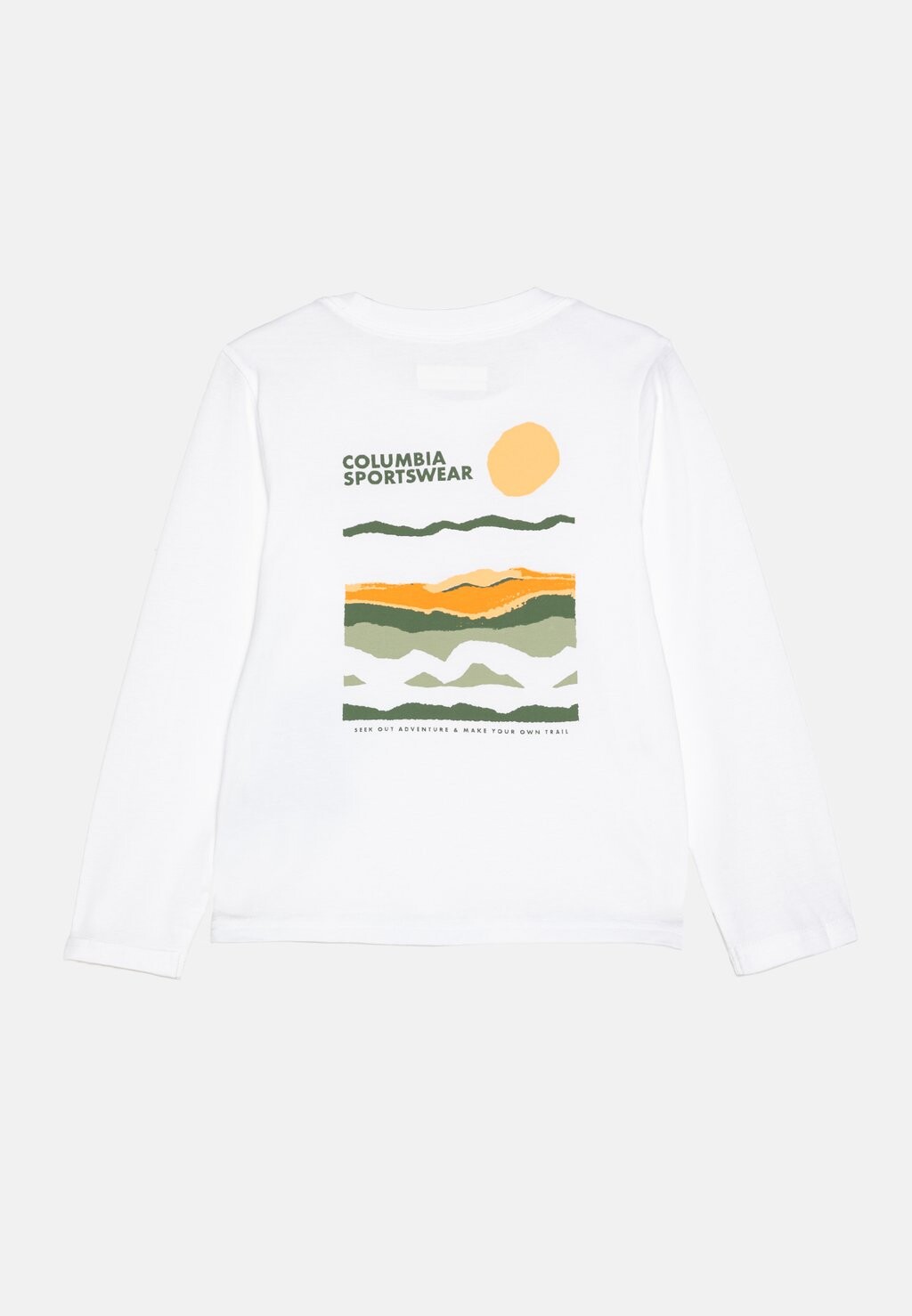 

Топ с длинными рукавами DOBSON PASS GRAPHIC TEE UNISEX Columbia, белый