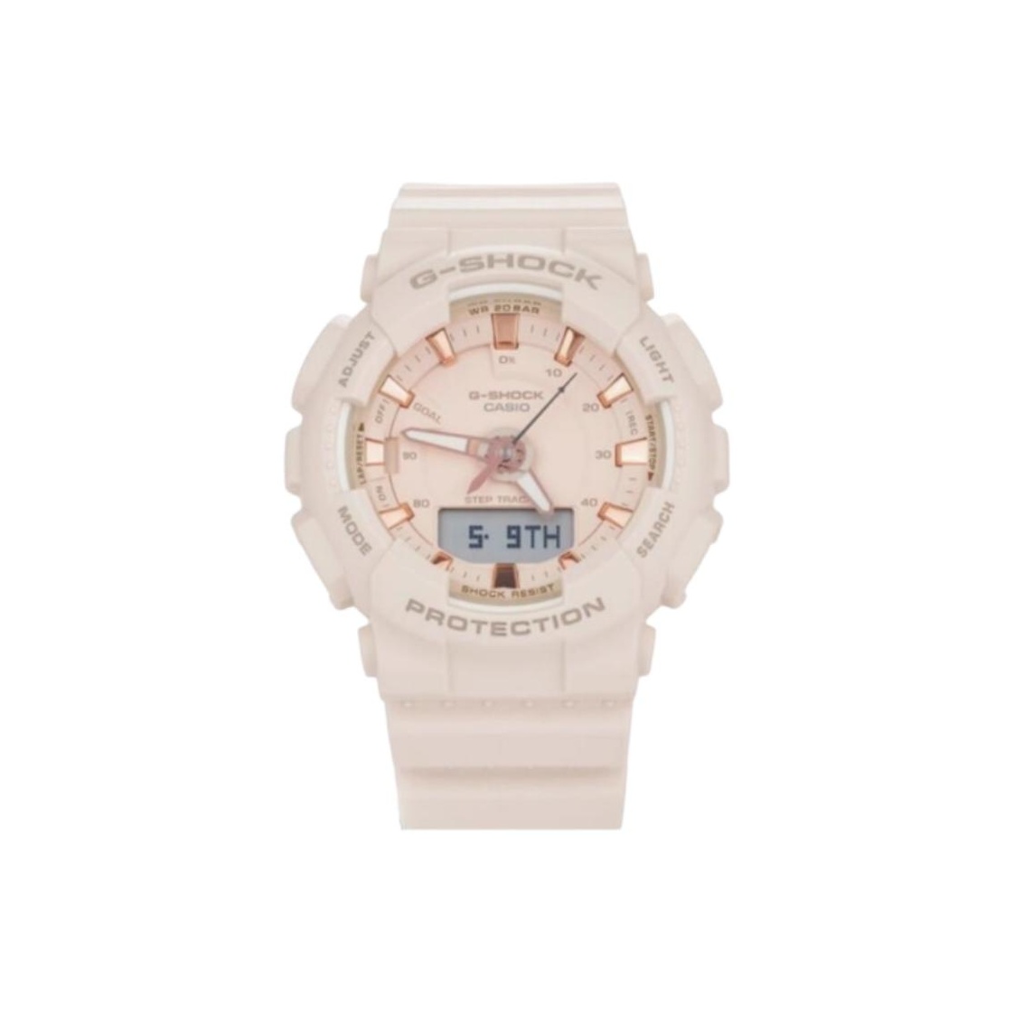 

CASIO Часы Women's Liquid Crystal/Analog Dual Display Series Pink Watch, Pink Watch Dial GMA-S130PA-4A