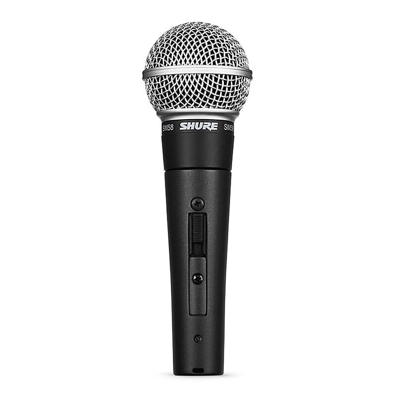 

Вокальный микрофон Shure SM58S Handheld Cardioid Dynamic Microphone with On / Off Switch