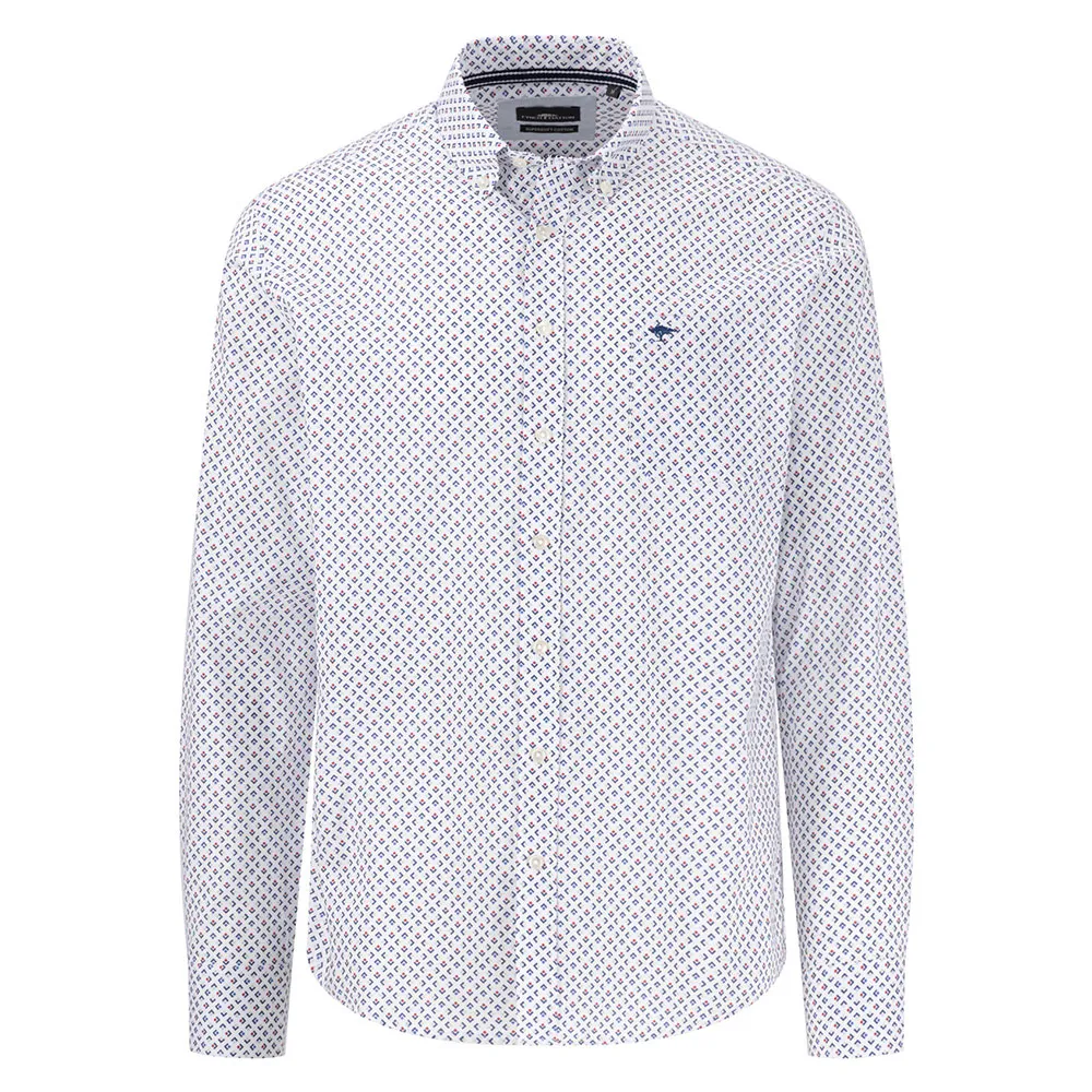 

Рубашка Fynch Hatton Colorful Minimals, синий