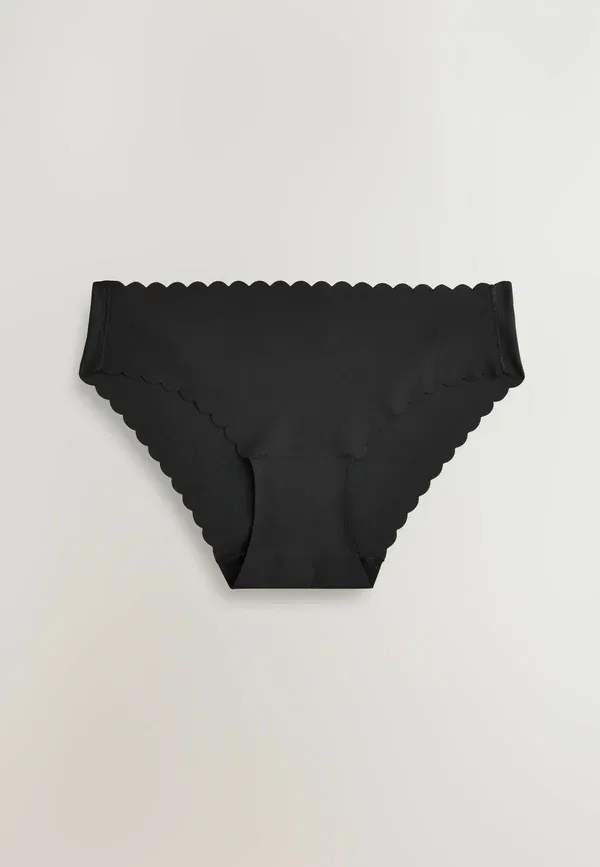 Трусы бразилианы Next, Brazilian fit no vpl scallop 7 pack brazilians, черный, белый, пралине, нюд — фото 2