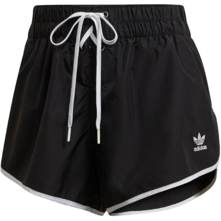 Adicolor Классические Повседневные Шорты Женские Черно-белые Adidas Originals — фото 2