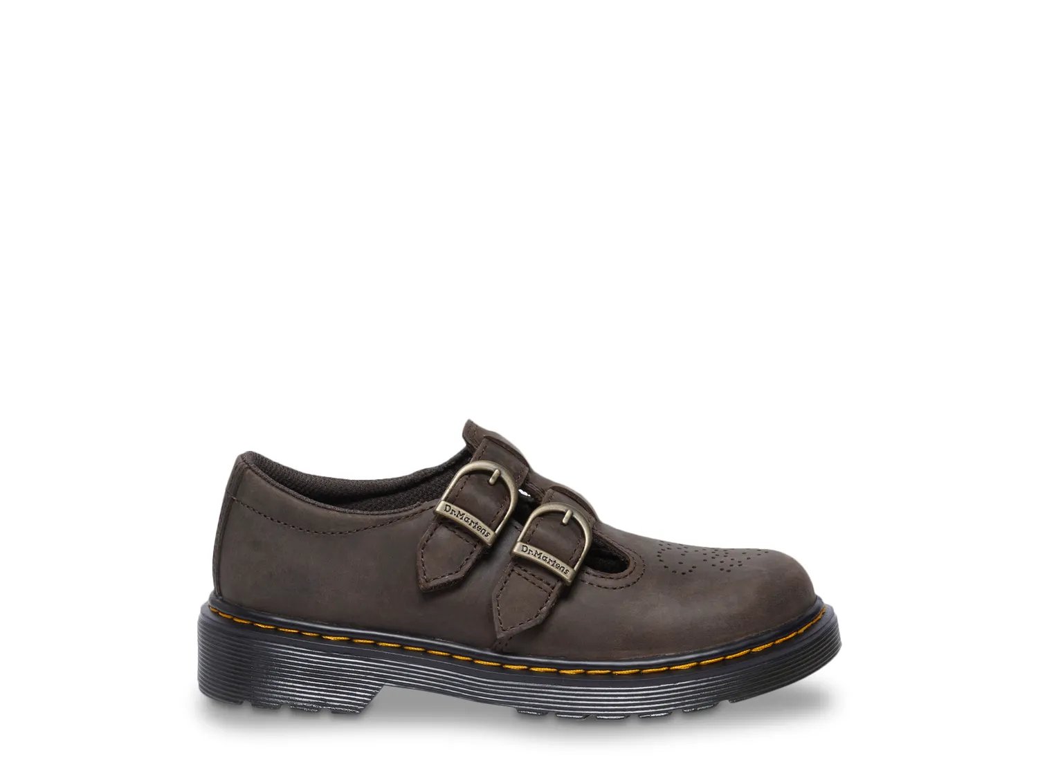 Балетки Dr. Martens 8065 Wyoming Mary Jane - Kids', темно-коричневый — фото 2