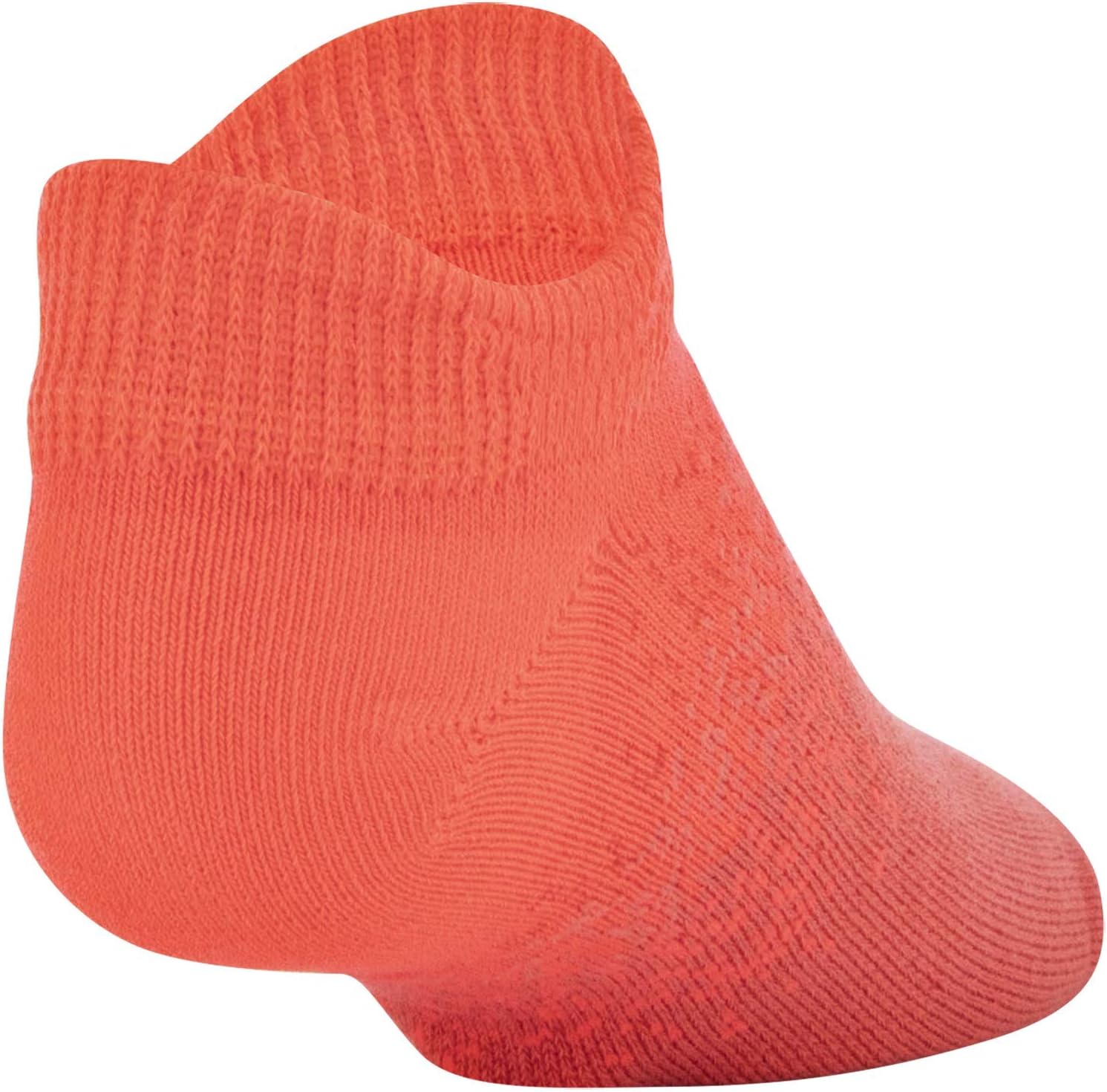 Легкие носки-невидимки Under Armour Kids' Essential 2.0 (6 шт.), White Daiquiri Red Assorted — фото 4