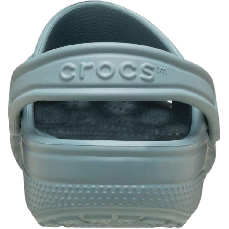 Классические износостойкие низкие детские сандалии Clog Kids' Crocs, зеленый — фото 4