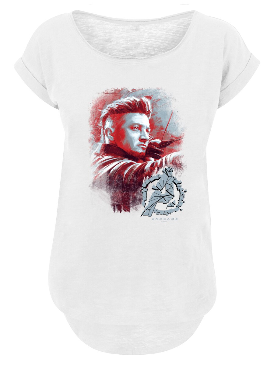

Футболка F4NT4STIC Marvel Avengers Endgame Hawkeye Brushed, White
