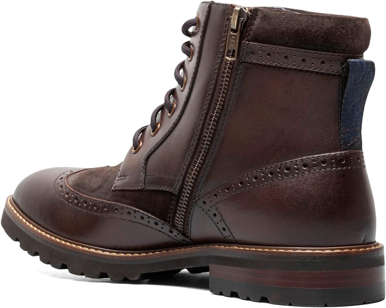 Мужские ботинки Florsheim Renegade Wingtip, коричневый — фото 4