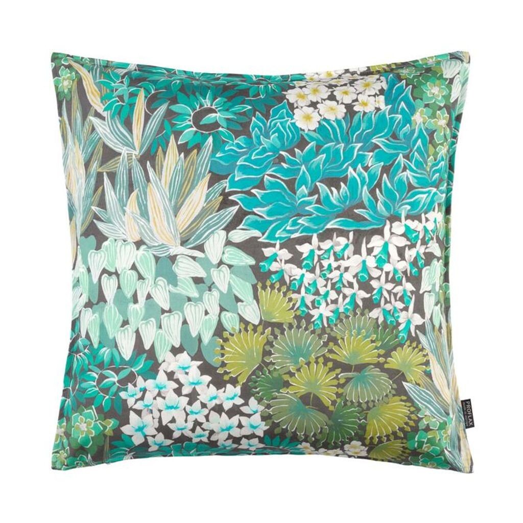 

Чехол на подушку «Вильнюс», принт «ботаника» по всей поверхности, зеленый/синий, размер: 30 х 50 см, наполнитель подушки: полиэстер Proflax