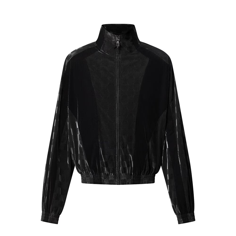 

Куртка спортивного костюма Damier Technical с флокированным узором Louis Vuitton, черный