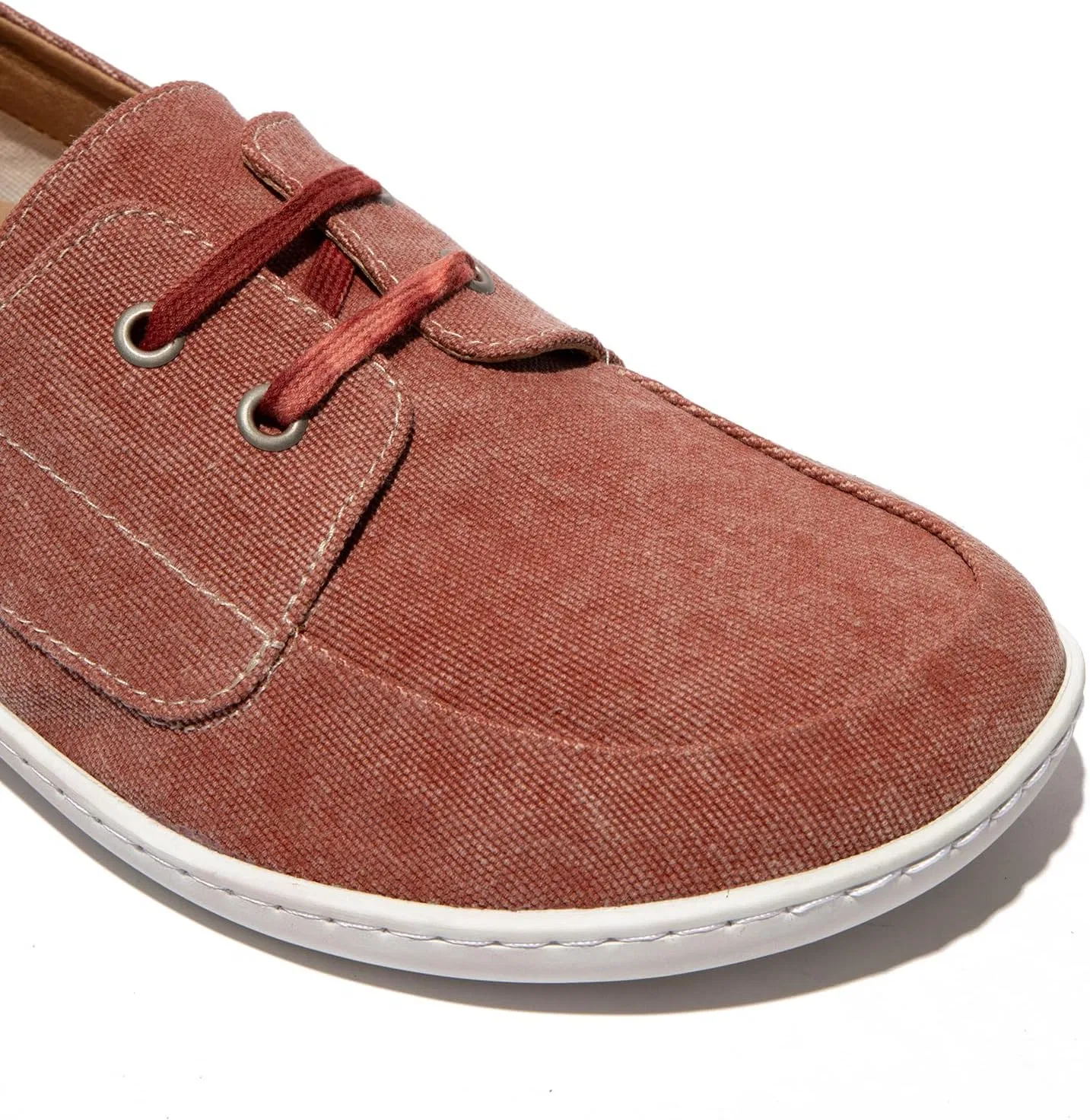 Лоферы FLY London Boat Shoes, Красный — фото 4