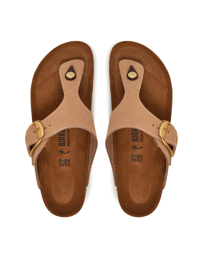 Шлепанцы Gizeh Big Buckle Lenb 1024007 Birkenstock, розовый
