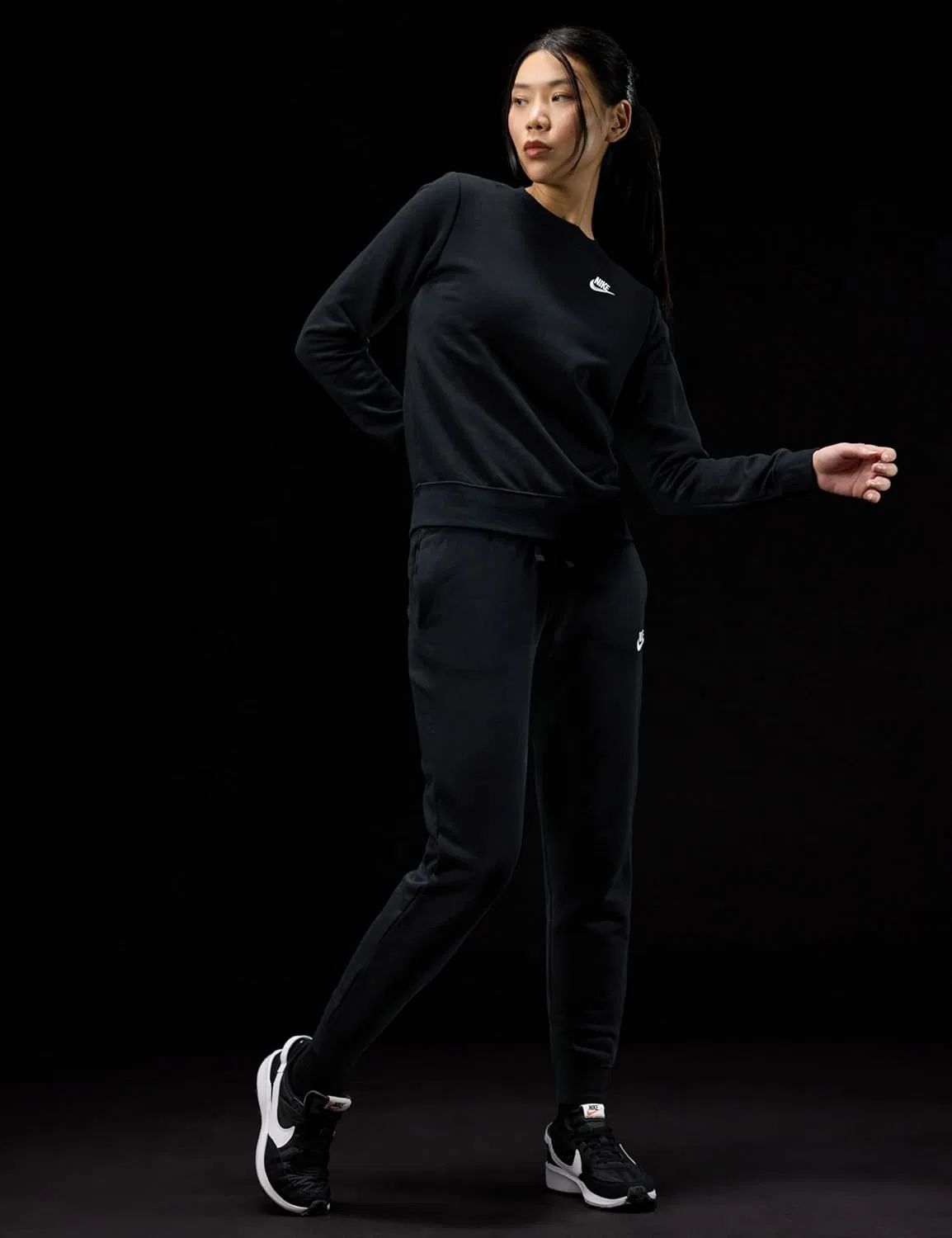Кроссовки Nike Herren Waffle Debut, Black — фото 3