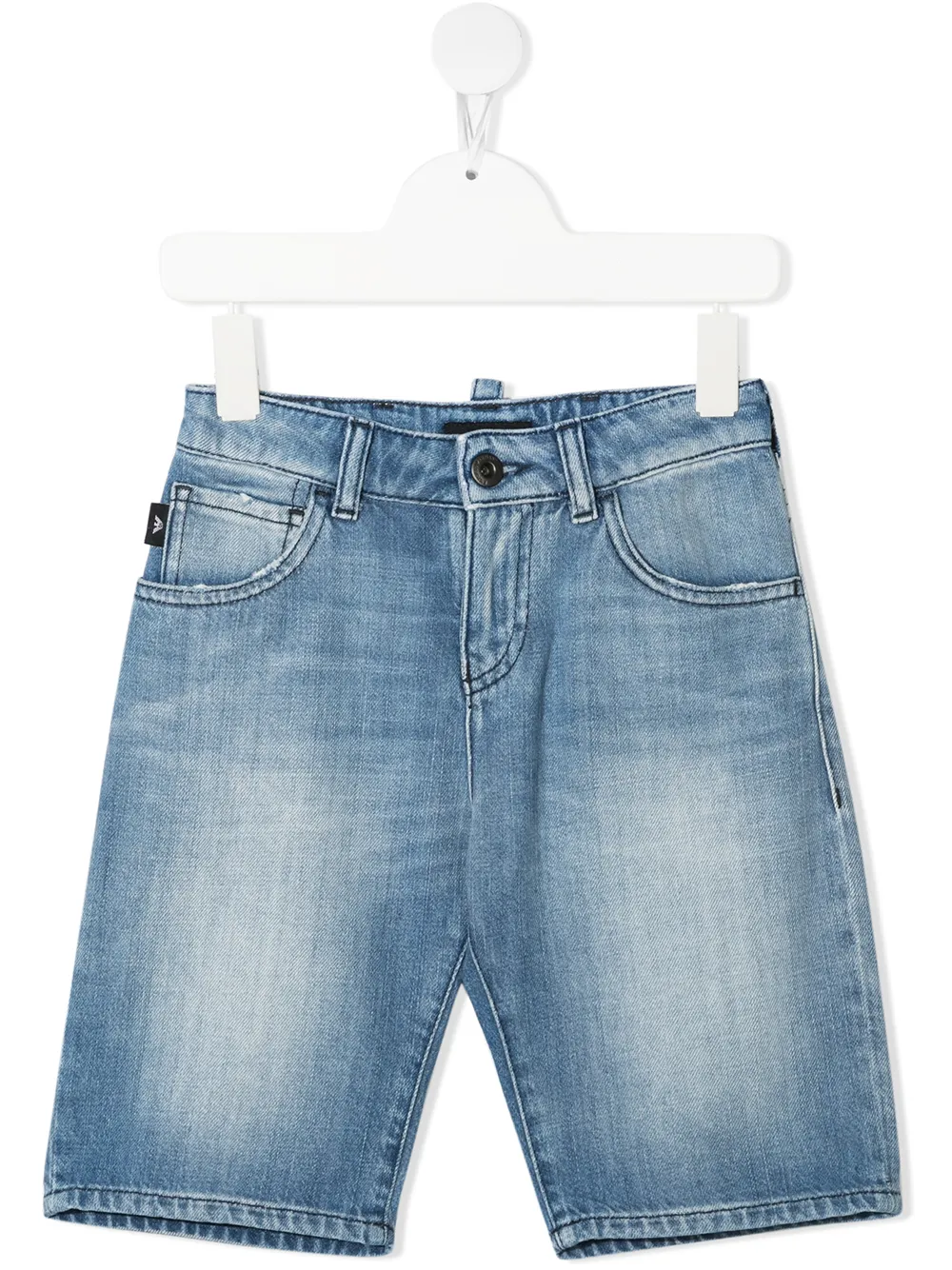 

Джинсовые шорты Emporio Armani Kids, синий