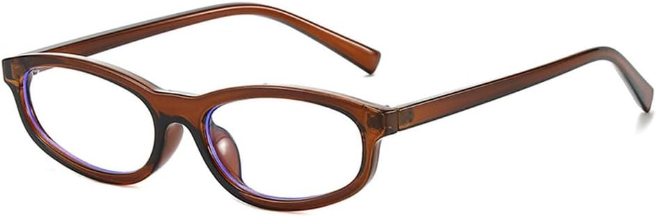 

Модные маленькие солнцезащитные очки «кошачий глаз» для женщин, ретро, ​​желто-синие оттенки, защита от ультрафиолета UV400, трендовые солнцезащитные очки для мужчин WNCKSQ, Brown Clear