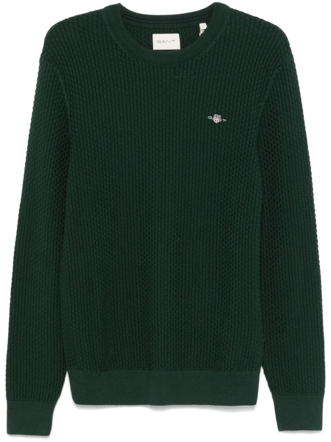 

Gant фактурный свитер, зеленый
