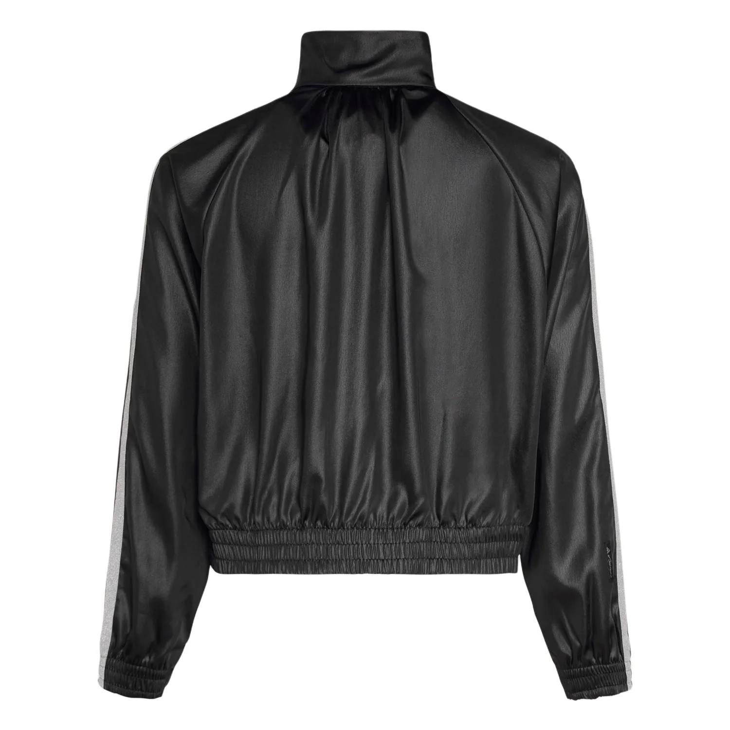 Adidas Куртка Dance Jackets женская Black/Metallic Silver Stand Collar Moderate Others — фото 3