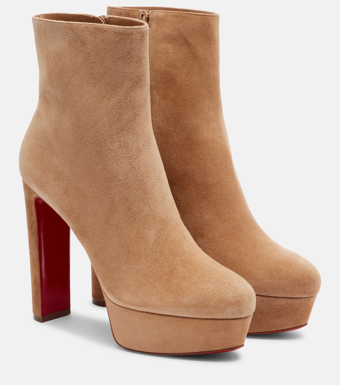 Замшевые ботильоны Loo 130 Christian Louboutin, Lionne