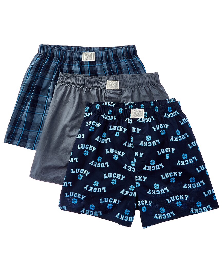 

Тканые боксеры Lucky Brand 3pk, цвет assorted