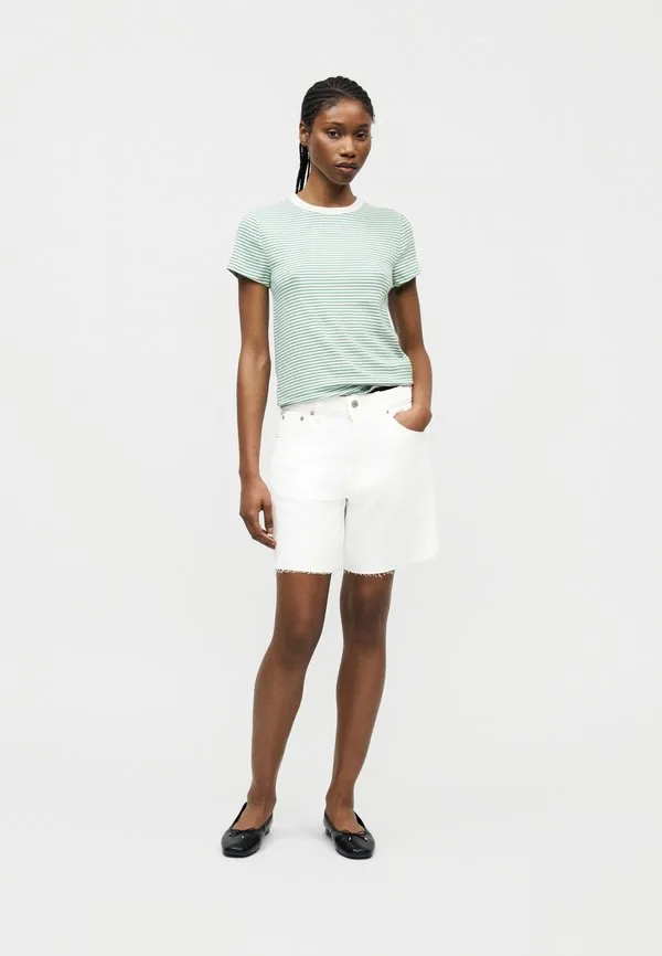Джинсовые шорты Gap, Fresh White — фото 2