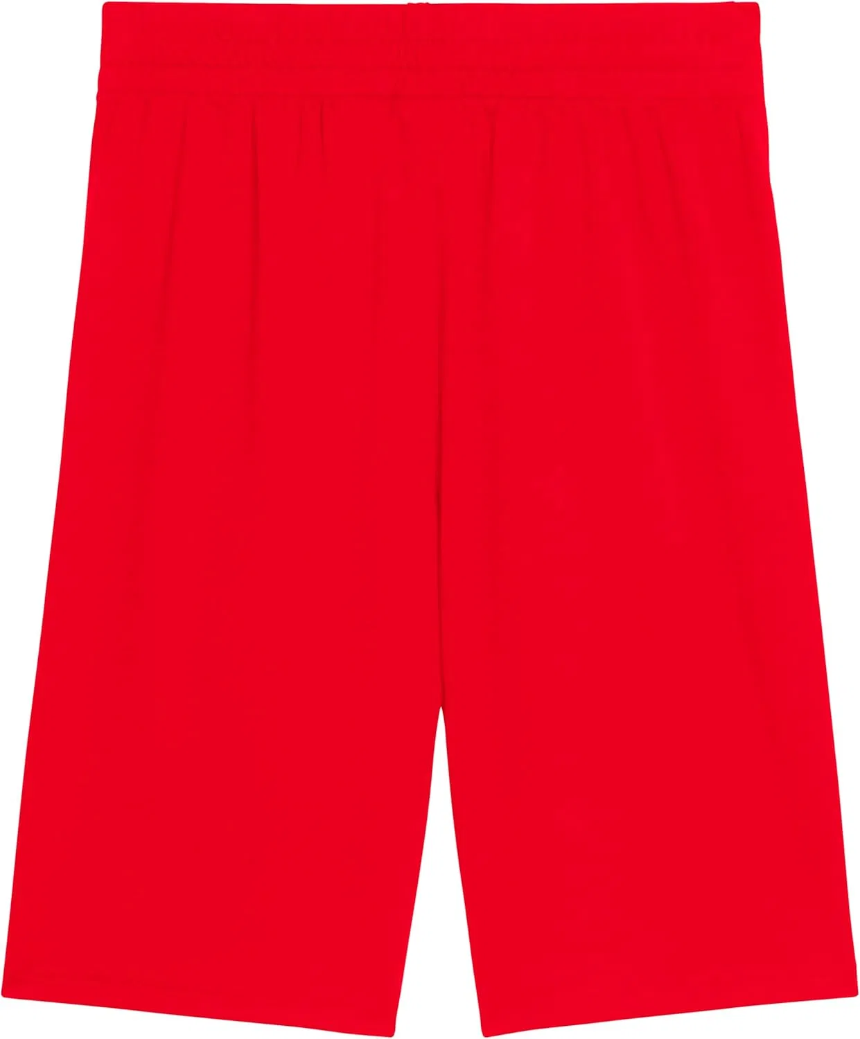 Детские спортивные шорты Puma Essential, с логотипом и принтом, эластичный пояс, Medium Red — фото 2