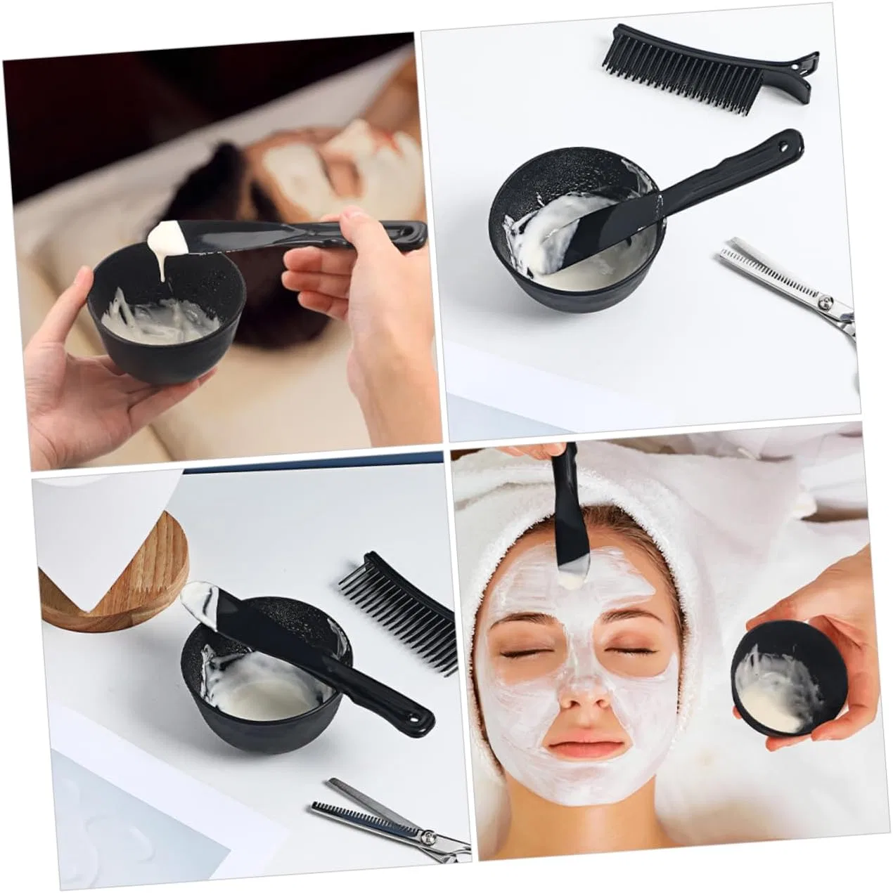 Набор Beatifufu — Силиконовой маски для лица с миской и кистью — фото 3