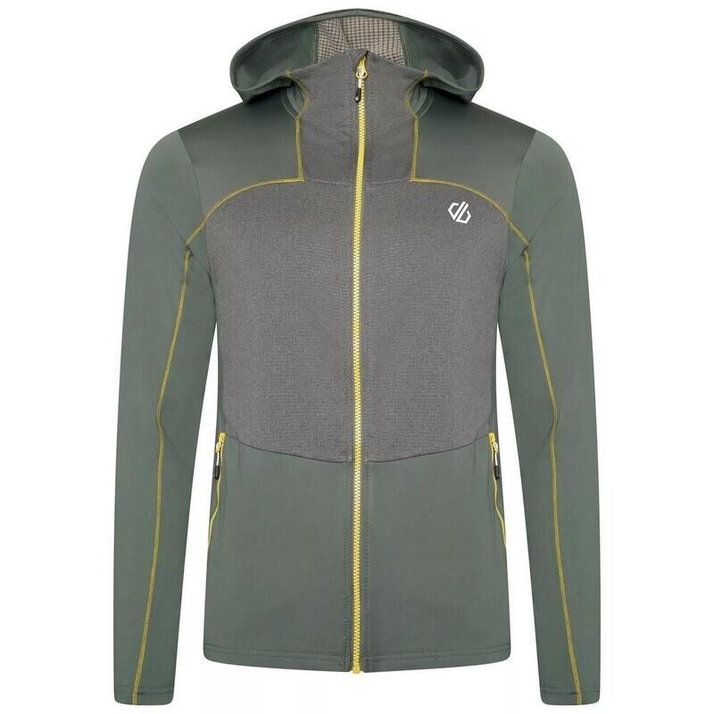 

Мужская толстовка на молнии Revive II Duck Green DARE 2B, цвет verde