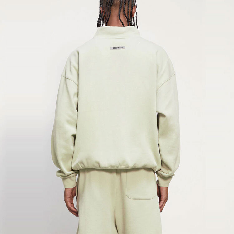 Толстовка унисекс Fear of God Essentials, Пыльный зеленый — фото 3