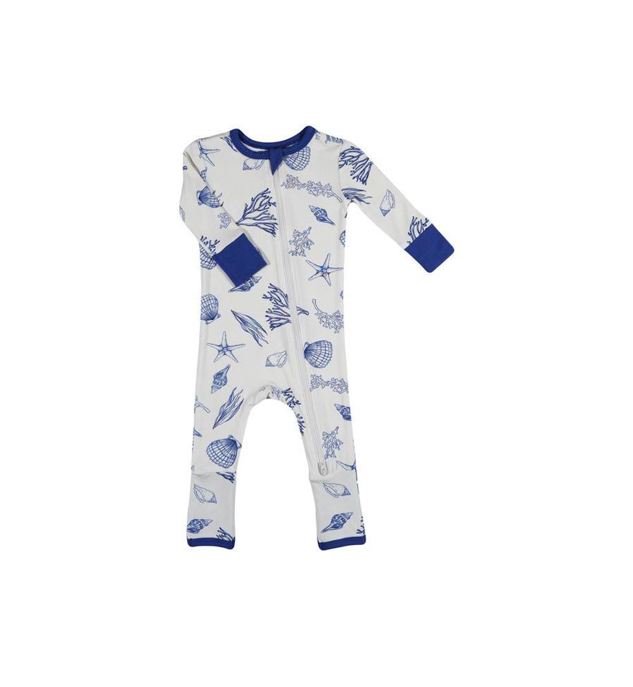 

Детский комбинезон-трансформер, облегающая пижама с длинными рукавами Baby Grey By Everly Grey, Coastal