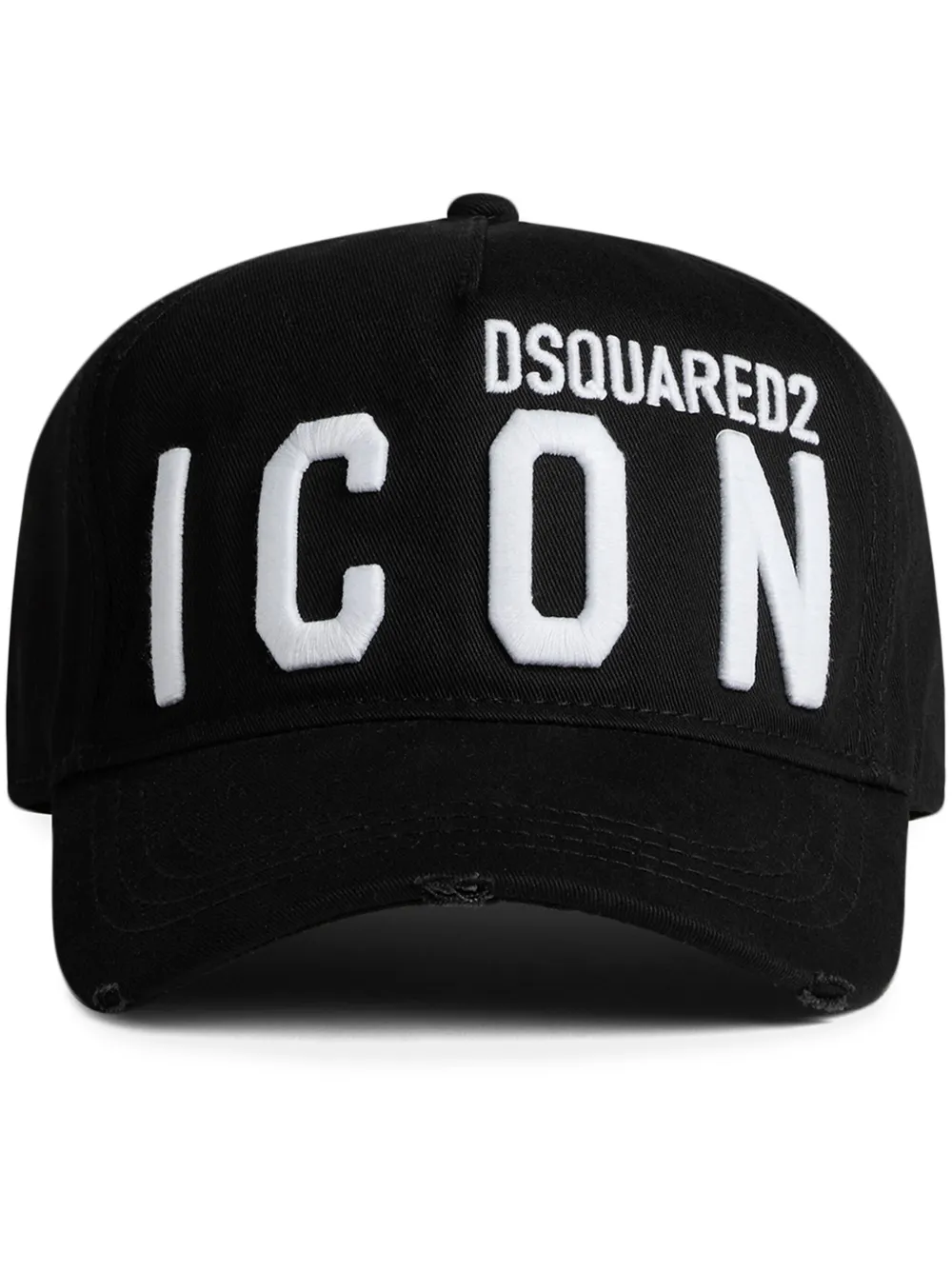 

Бейсболка с вышитым логотипом DSQUARED2, черный